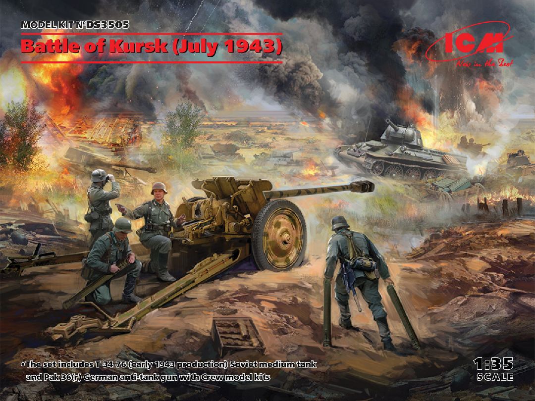 ICM 1/35 Battle of Kursk (July 1943) with Crew – image 1