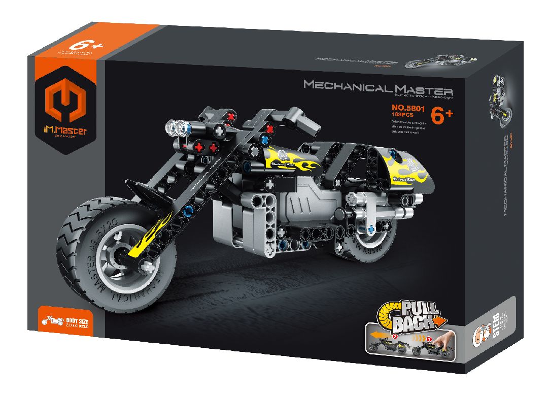 iM.Master Pull back Motorcycle -183 pcs – image 1