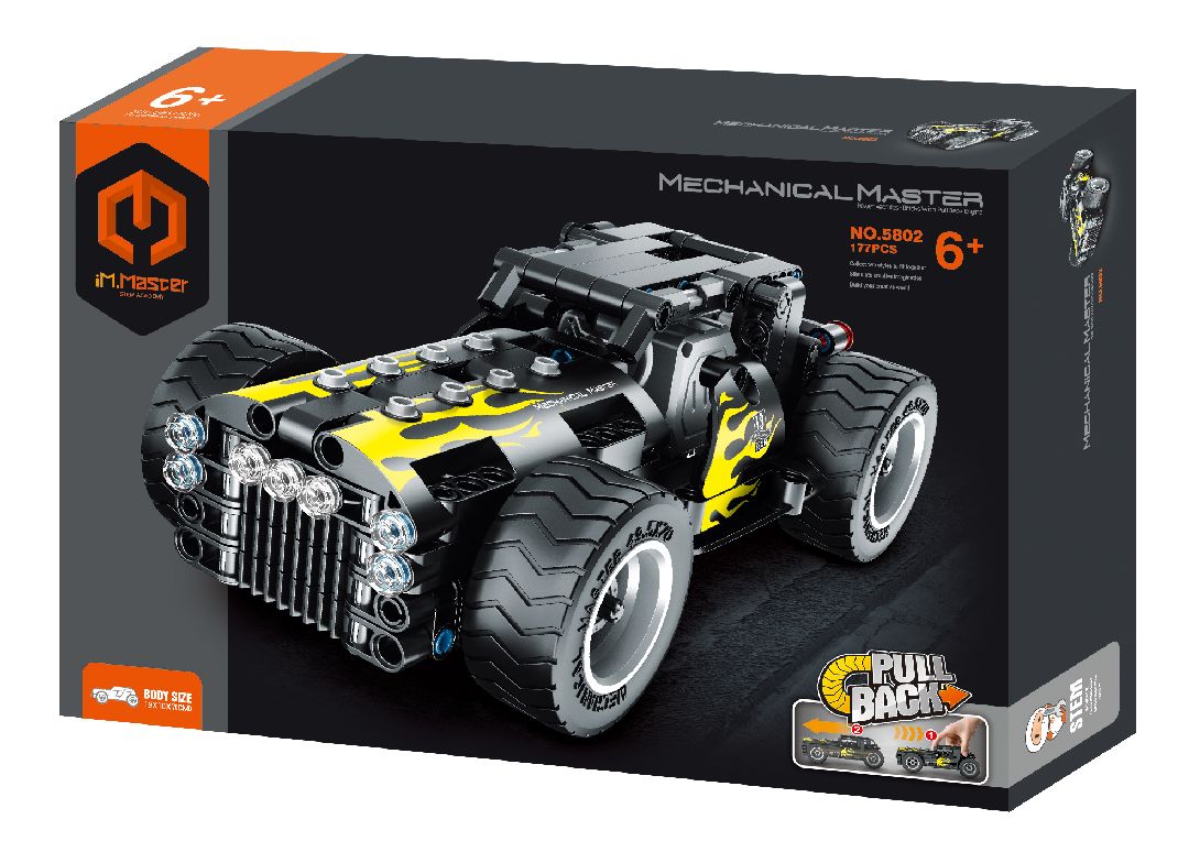iM.Master Pull Back Car - 177 pcs – image 1