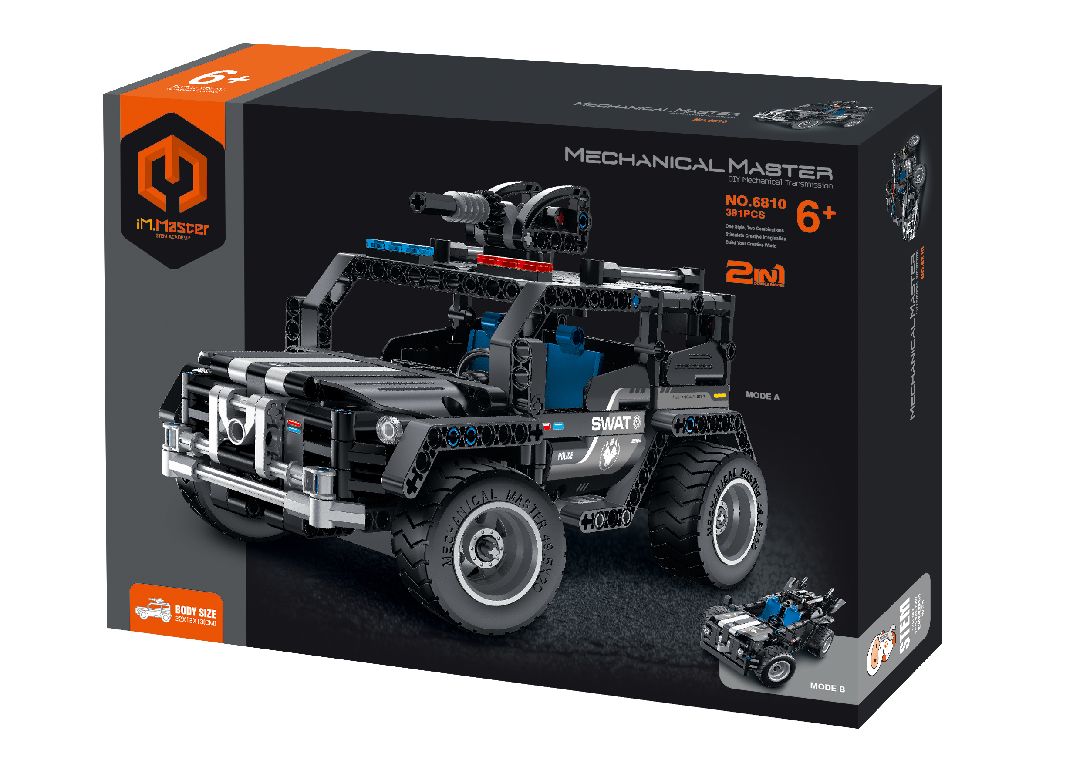 iM.Master Military - SWAT vehicles 2 in 1 -391 pcs – image 1