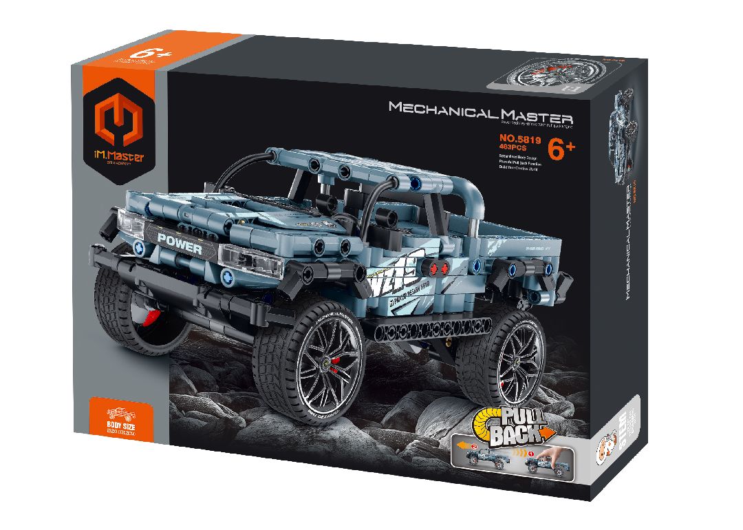 iM.Master Pull back - Pickup Truck - 463 pcs – image 1