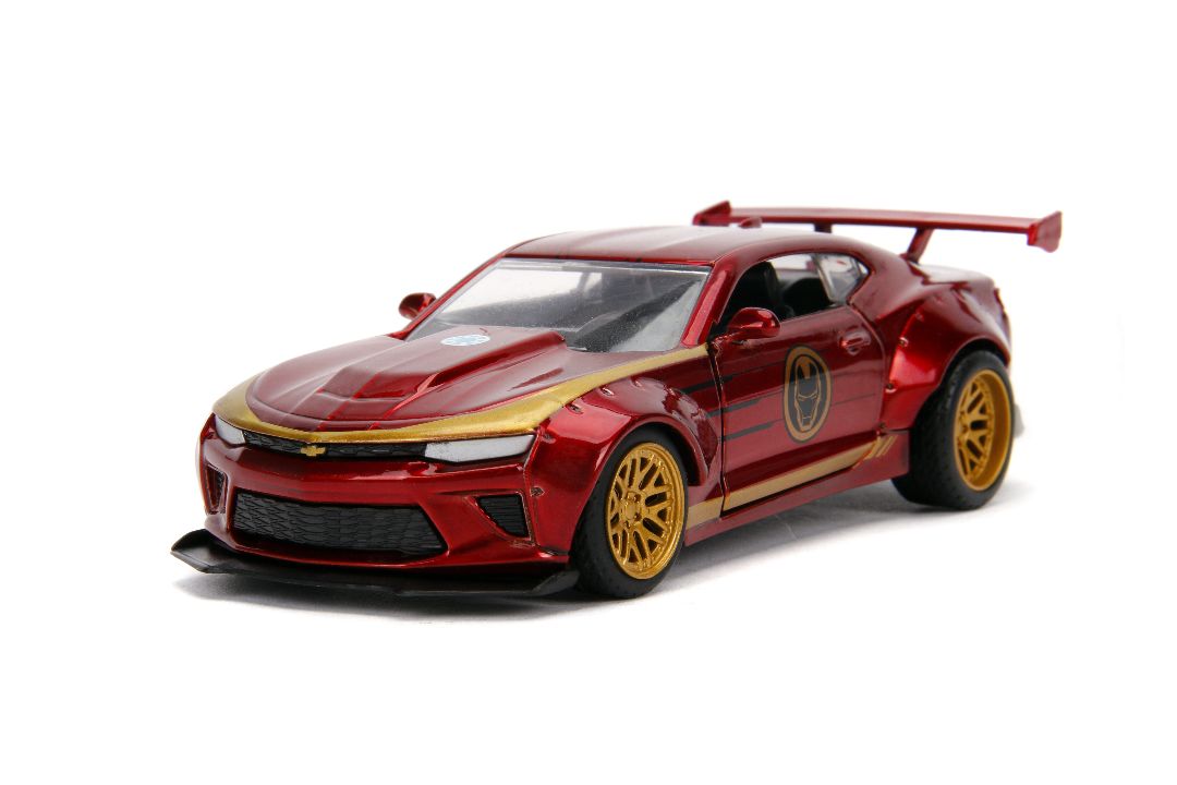 Jada 1/32 "Hollywood Rides" 2016 Chevy Camaro SS (Iron Man) – image 1