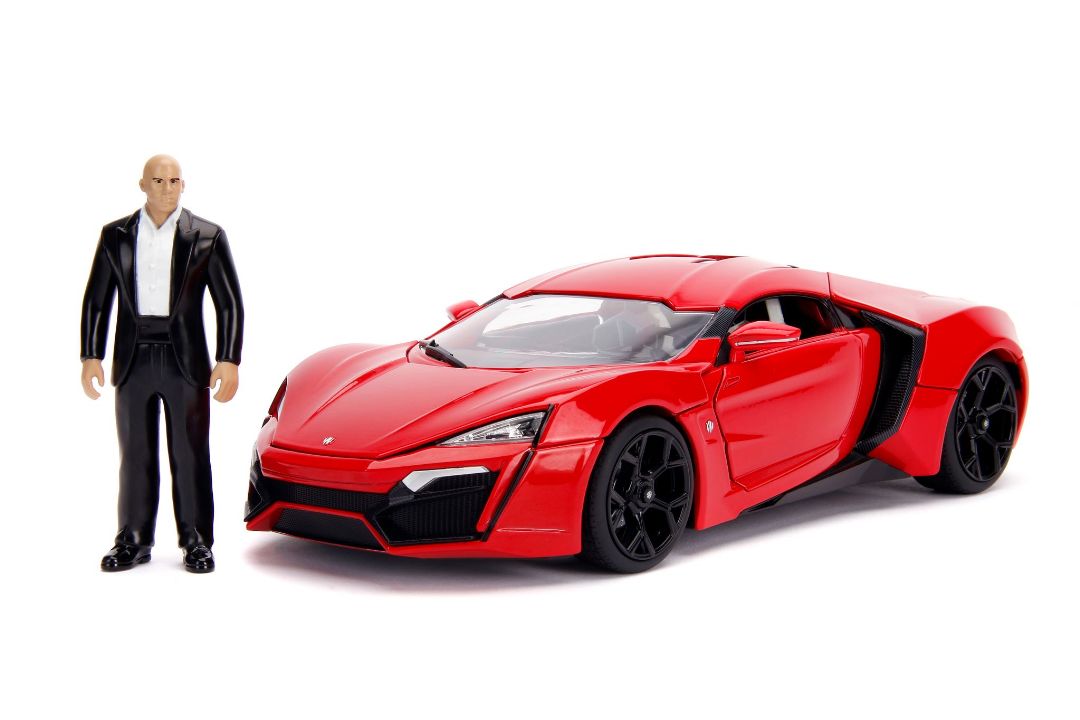 Jada 1/18 "Fast & Furious" Lykan Hypersport w/Light & figure – image 1