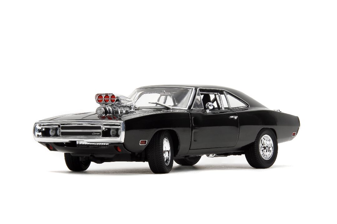 Jada 1/24 "Fast & Furious" TrueSpec 1970 Dodge Charger RT -Black – image 1