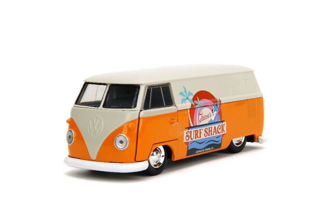 Jada 1/32 "Hollywood Rides" - Disney 1961 VW Bus (Stitch Theme) – image 1