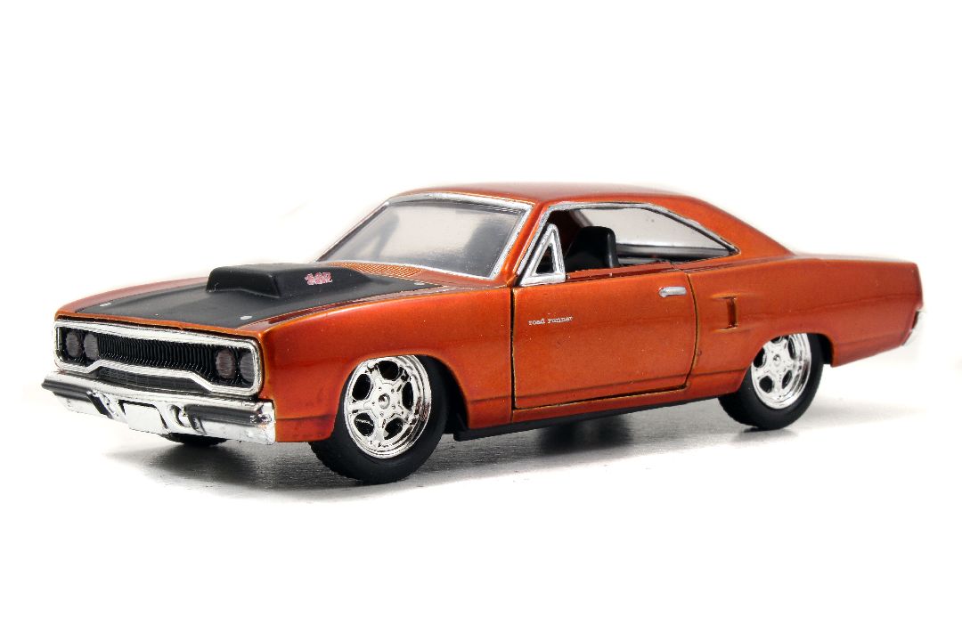 Jada 1/32 "Fast & Furious" Dom's Plymouth Road Runner - Copper – image 1