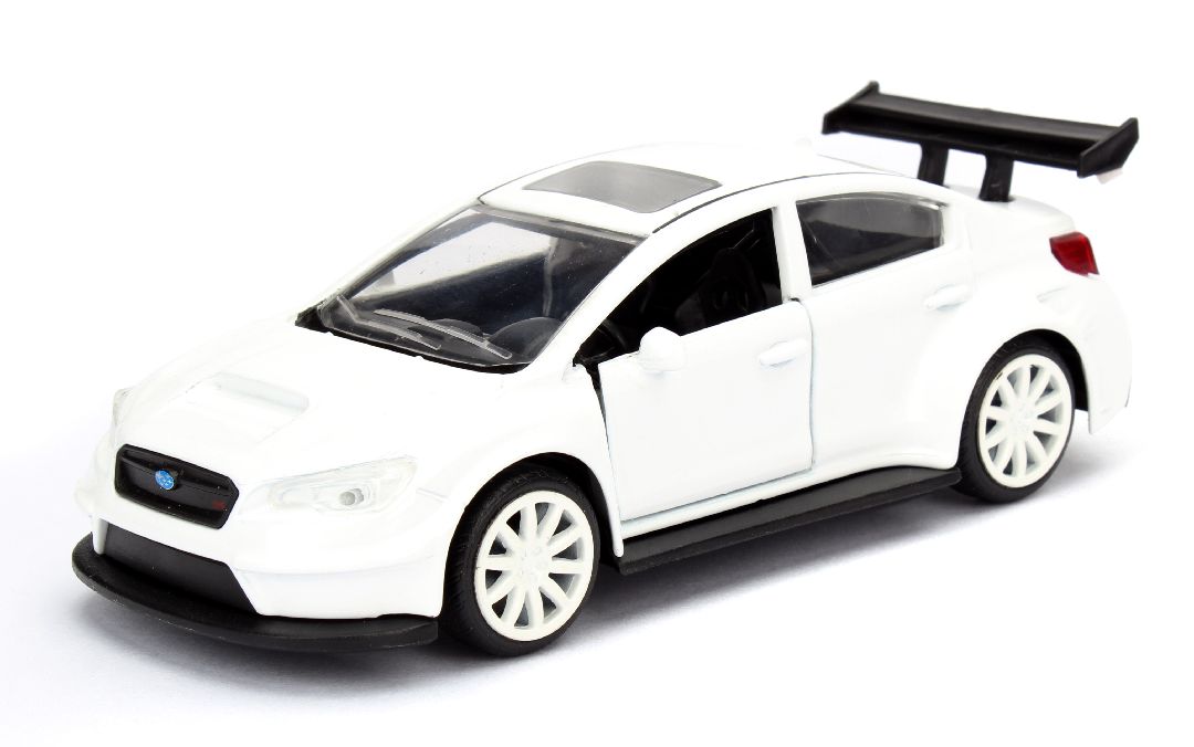 Jada 1/32 "Fast & Furious" Mr. Little Nobody Subaru WRX STI -Wht – image 1