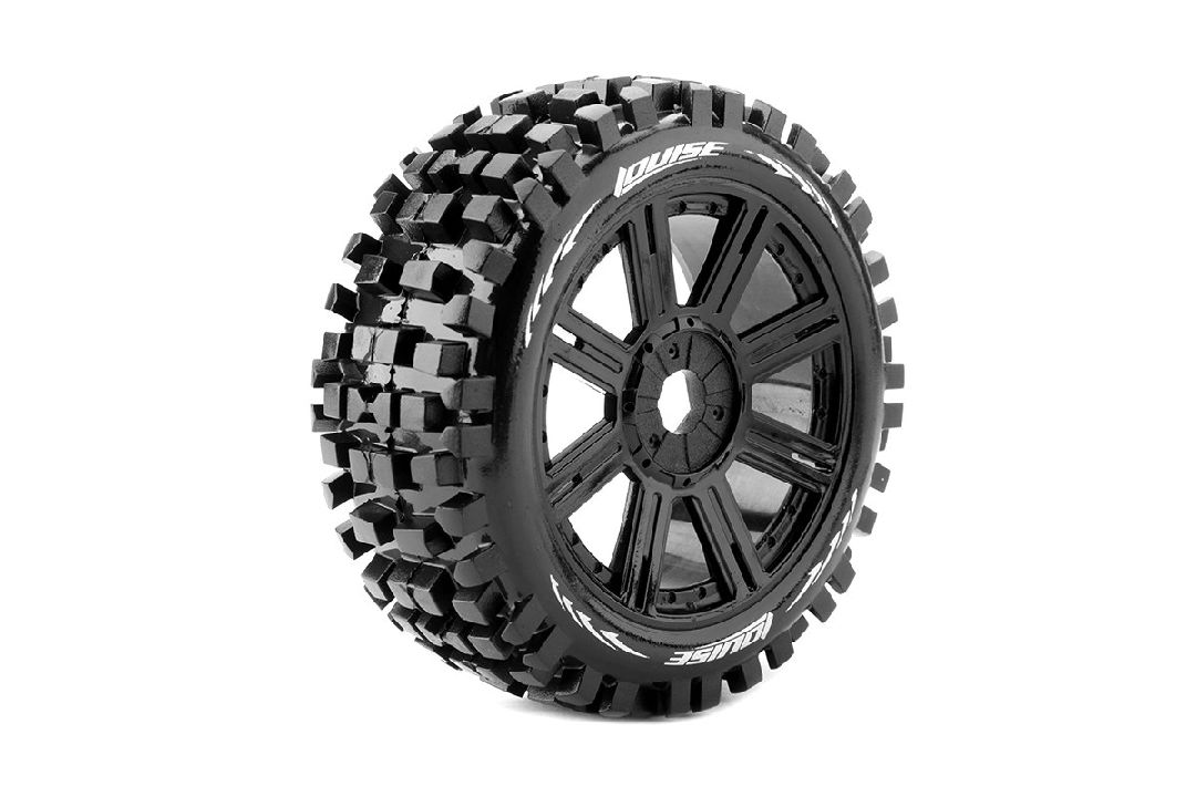 Louise R/C B-ulldoze 1/8 Buggy on Spoke/Black Wheels (2) – image 1