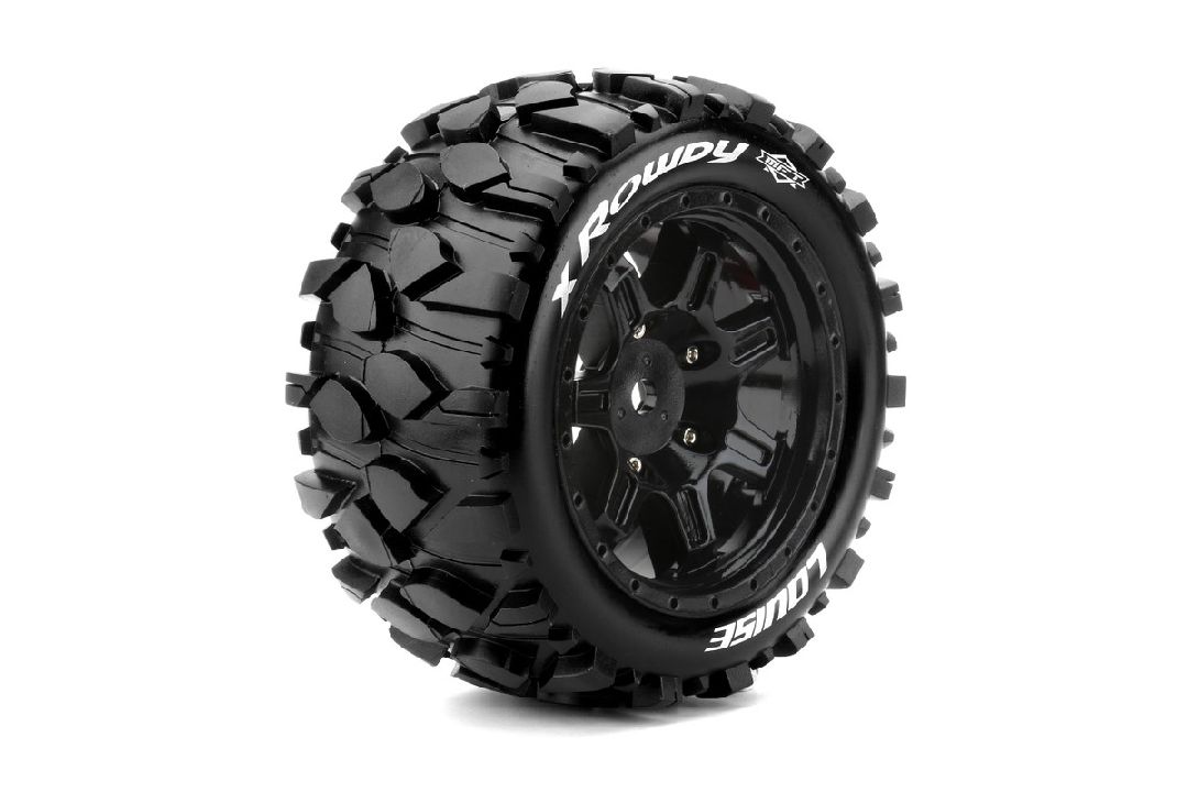 Louise R/C X-Rowdy 4.3" on Black Whls (Arrma Kraton 8S)(2) – image 1