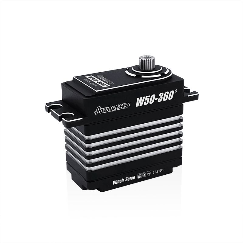 Power HD Winch Servo - HV Coreless - 50.0KG 0.9sec/360 degrees – image 1