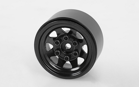 RC4WD 1.0" Stamped Steel Stock Beadlock Wheels (Black) (4) – image 1