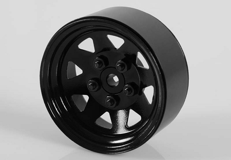 RC4WD 1.9" 5 Lug Wagon Steel Stamped Beadlock Wheels (Black) (4) – image 1