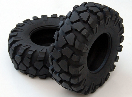 RC4WD 3.8" Rock Crusher Monster 40 Series X4 Tires 8.26" OD (2) – image 1