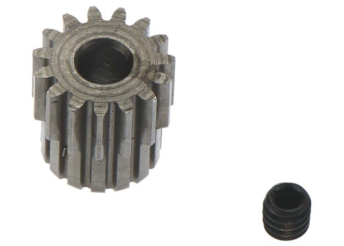 Robinson Racing 48P Super Hard Steel Pinion Gear 1/8 Shaft (15) – image 1