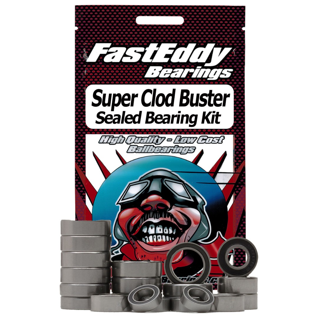 Fast Eddy Tamiya Super Clod Buster (58065) Sealed Bearing Kit – image 1