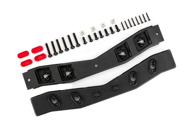 Traxxas Crossmember, rear (top & bottom), boat trailer – image 1