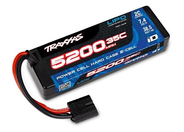 Traxxas 5200mAh 7.4v 2-cell 35C LiPo Battery – image 1