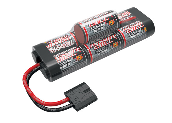 Traxxas Series 5 Power Cell 5000mAh 8.4V NiMH iD Plug Hump – image 1