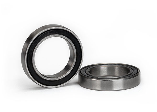 Traxxas Ball bearing, black rubber sealed (15x24x5mm) (2) – image 1