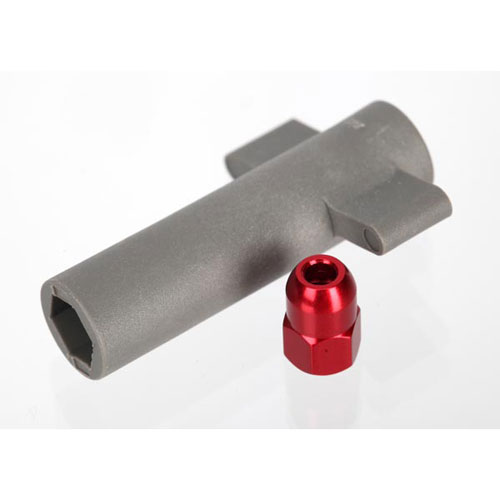 Traxxas Antenna Crimp Nut & Antenna Nut Tool Set (Red) – image 1
