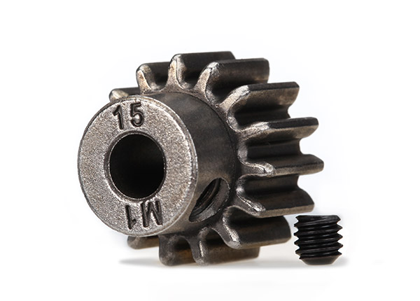 Traxxas Mod 1 Pinion Gear 5mm Shaft (15) – image 1
