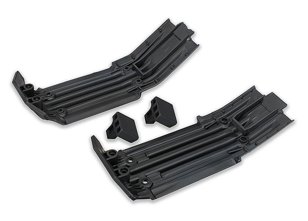 Traxxas X-Maxx Front & Rear Skidplate w/Rubber Impact Cushion – image 1