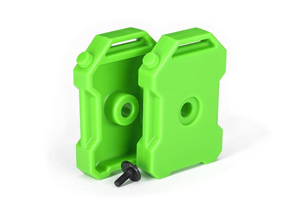 Traxxas Fuel Canisters (Green) (2) / Screw Pin – image 1
