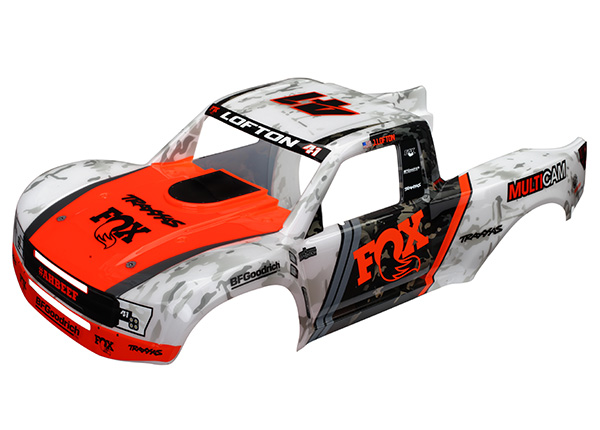 Traxxas Body, UDR Trophy Truck, Fox Edition – image 1