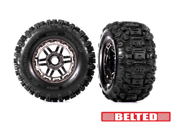 Traxxas Premount 2.8" Black Chrome & Sledgehammer® Belted – image 1