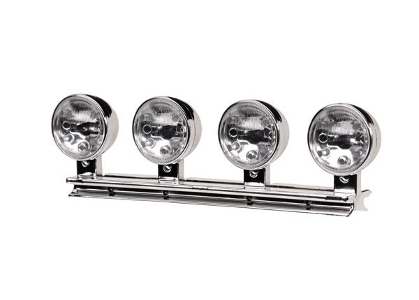 Traxxas LED Light Bar, Chrome (Housing & Lens Only) Fits #9262 – image 1