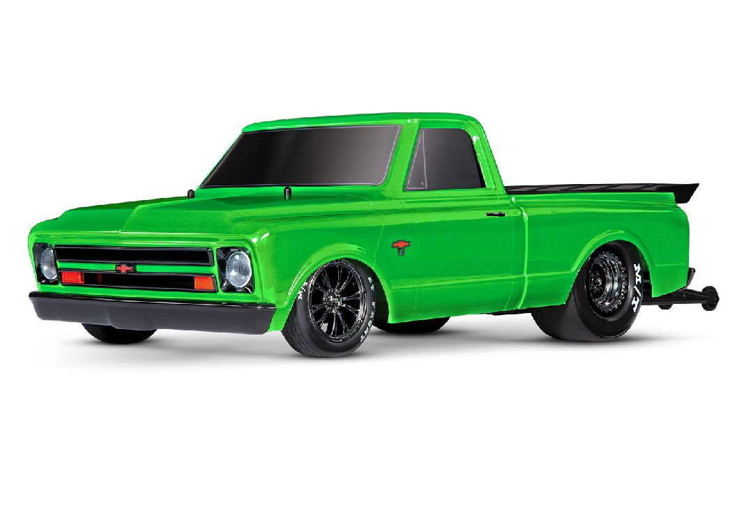 Traxxas 1/10 Drag Slash 1967 Chevy C10 ExtremeHD 2wd RTR - Green