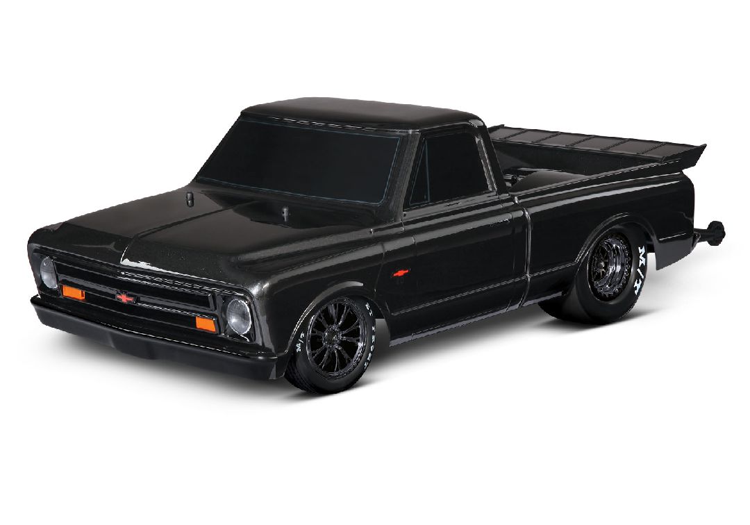 Traxxas 1/10 Drag Slash 1967 Chevy C10 ExtremeHD 2wd RTR - Black