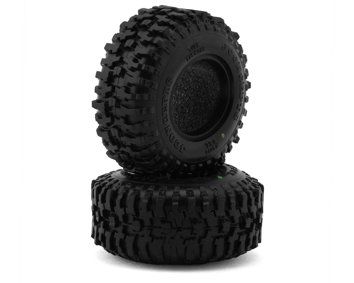 JConcepts Tusk 1.0" All Terrain Crawler Tires (2) (2.25”) (Green) – image 1
