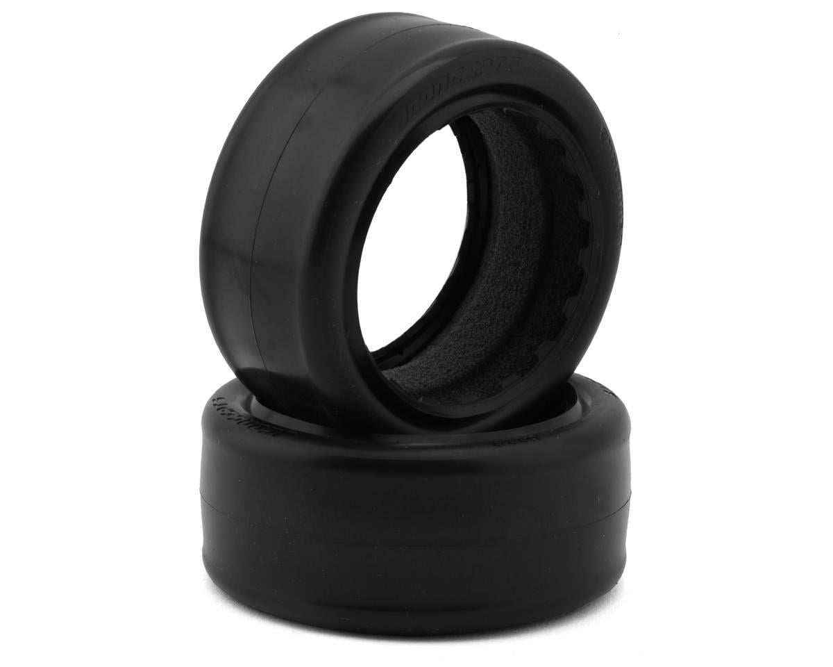 JConcepts Smoothie 3 2.2" 2WD Front Buggy Tires (2) (Green) – image 1