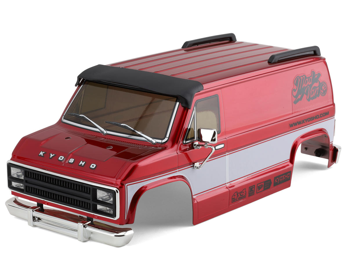 Kyosho Mad Van VE Pre-Painted Body Set (Red) – image 1