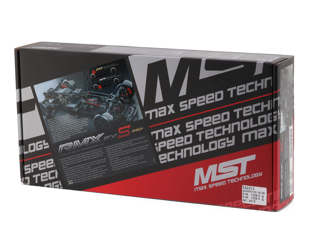 MST RMX EX S Pro 1/10 RWD Electric Drift Car Kit (No Body) – image 1