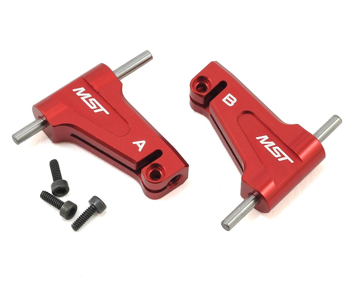 MST RMX 2.0 S Aluminum Upper Arms (Red) (2) – image 1