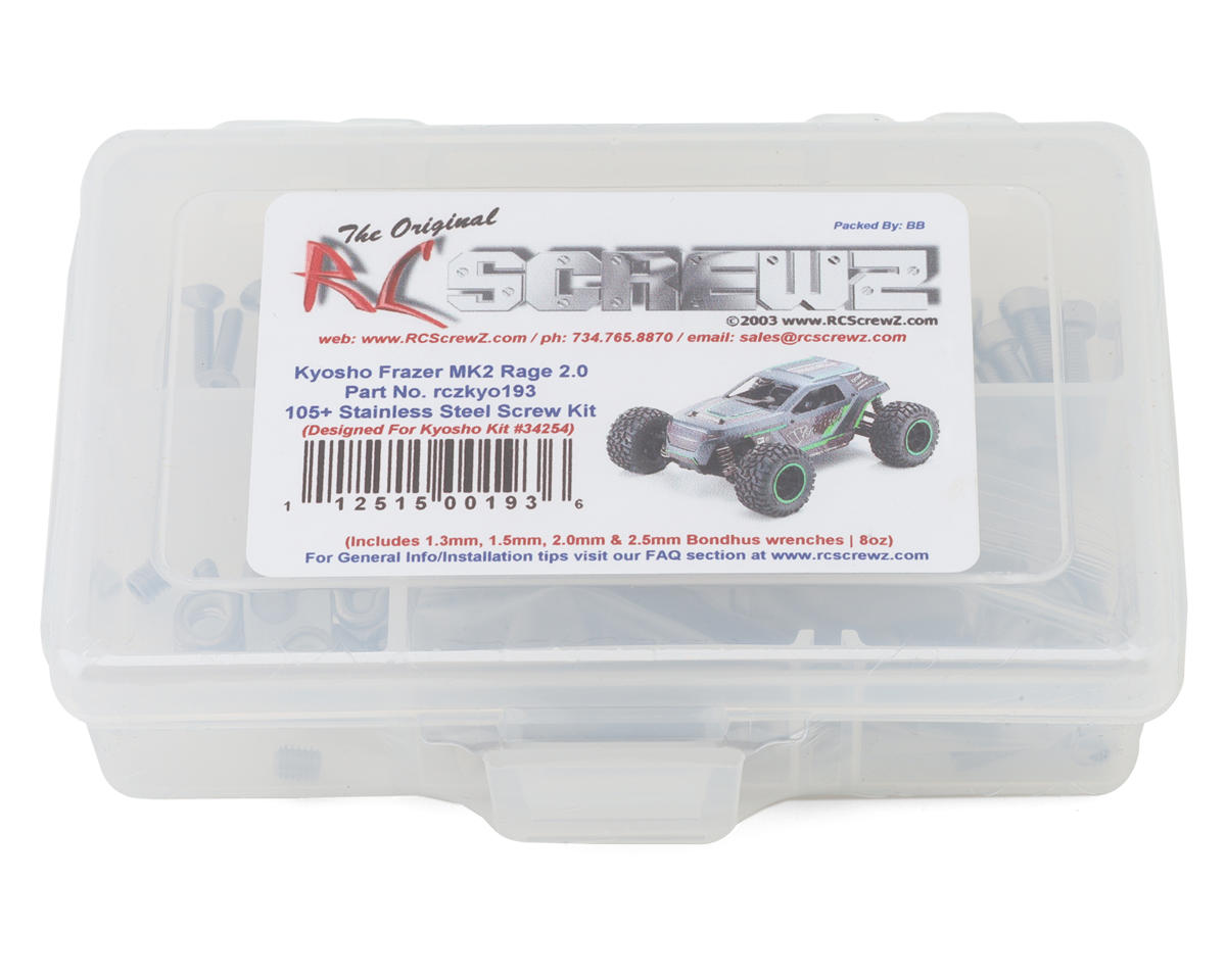 RC Screwz Kyosho Fazer MK2 Rage 2.0 Stainless Steel Screw Kit – image 1