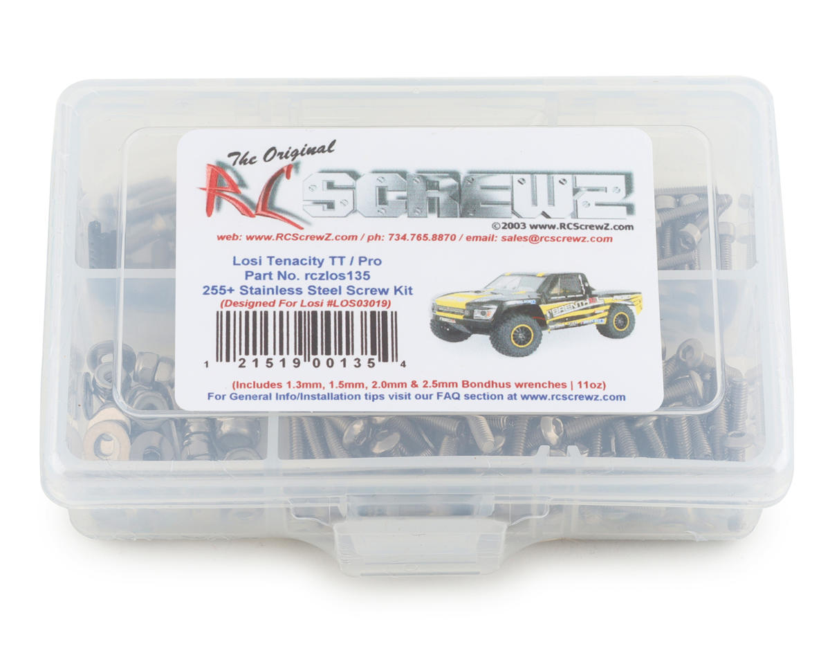 RC Screwz Losi Tenacity TT Pro Stainless Steel Screw Kit – image 1