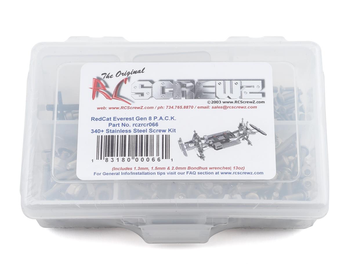 RC Screwz Redcat Racing Gen 8 P.A.C.K. Stainless Steel Screw Kit – image 1