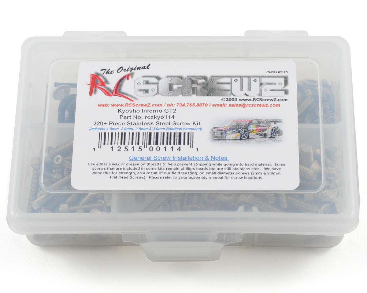 RC Screwz Screw Set: KYO Inferno GT2 – image 1
