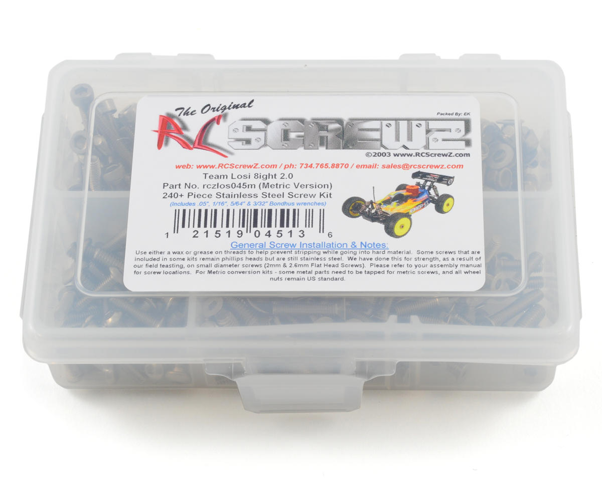 RC Screwz Screw Set: 8ight 2.0 – image 1