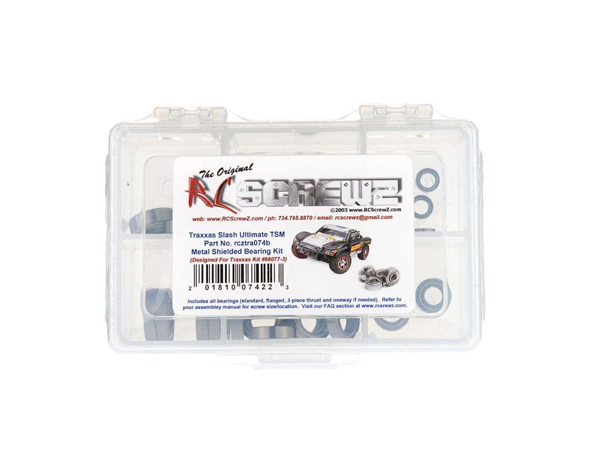RC Screwz Metal Sheilded Bearing Kit for Traxxas® Slash® 4x4 Ultimate TSM® – image 1