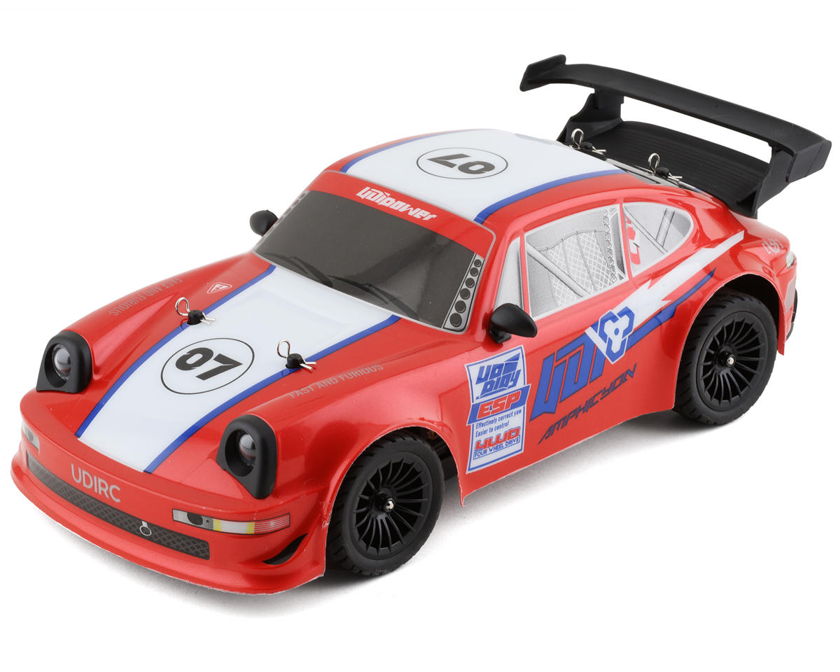 UDI RC Amphicyon Pro Brushless 1/16 4WD RTR On Road RC Car w/Drift Tires – image 1
