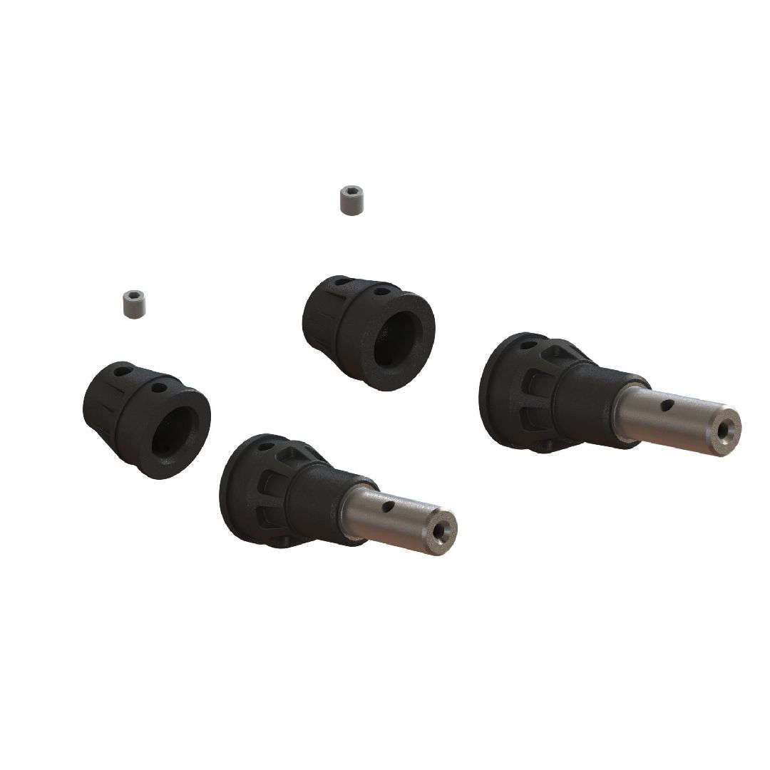 Arrma CVD Driveshaft Diff Outdrives & Wheel Axles (Pr) – image 1