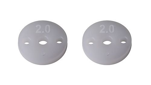 Team Associated FT 13mm Shock Pistons, 2.5mm, 2x2.0 – image 1