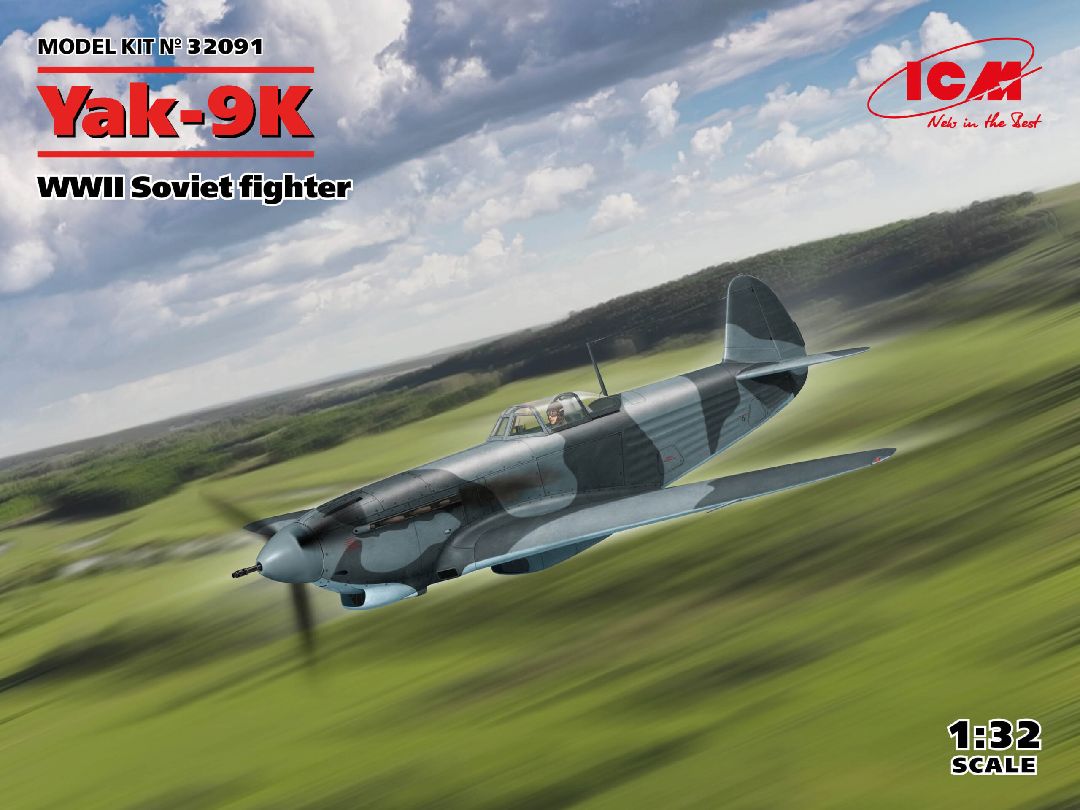 ICM 1/32 Yak-9K, WWII Soviet fighter – image 1