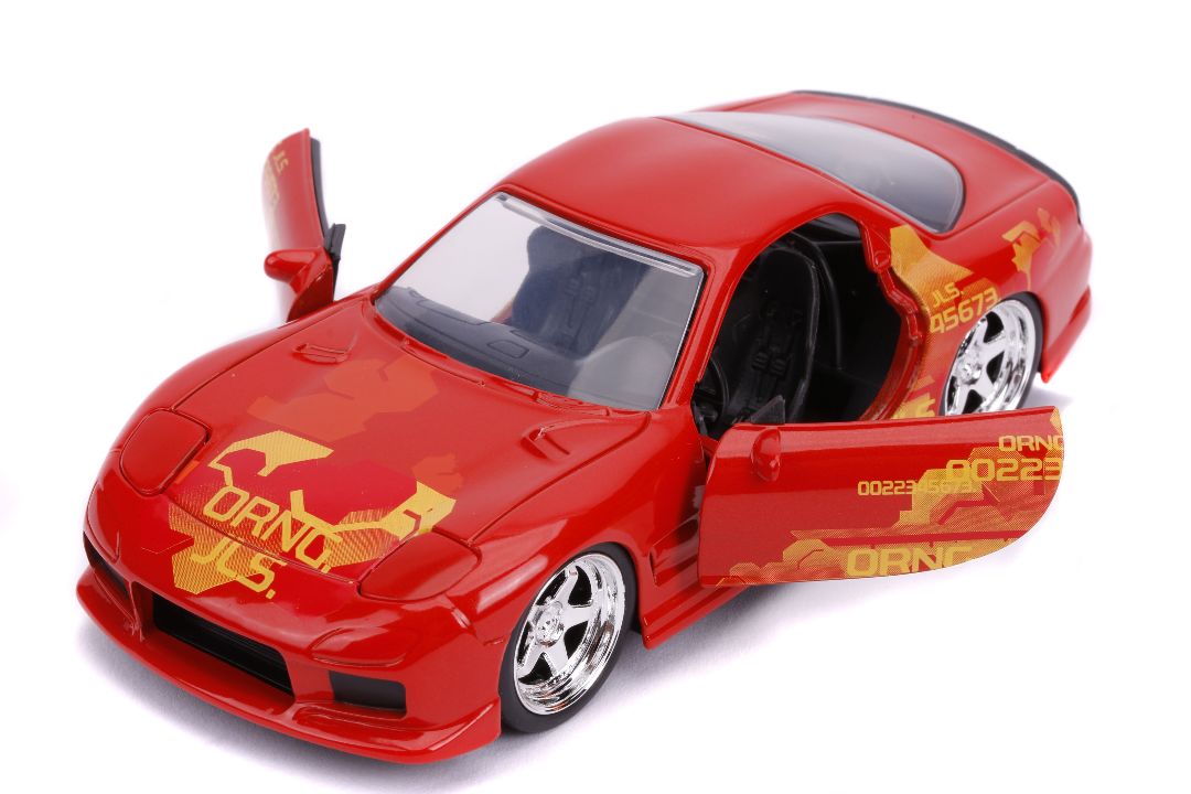 Jada 1/32 "Fast & Furious" Orange Julius' Mazda RX-7 – image 1