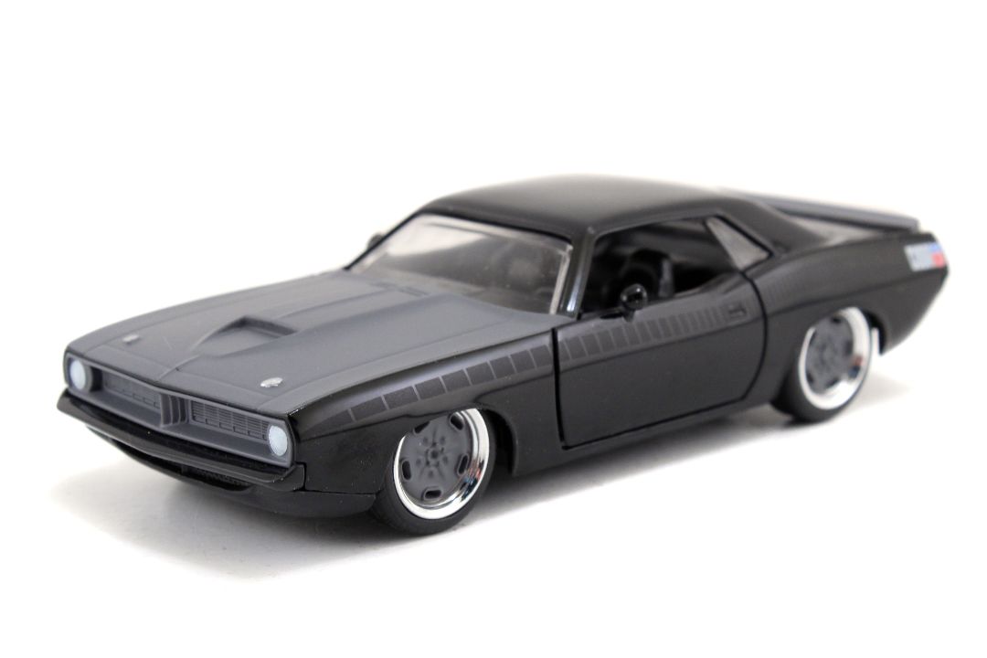 Jada 1/32 "Fast & Furious" Letty's Plymouth Barracuda - Black – image 1