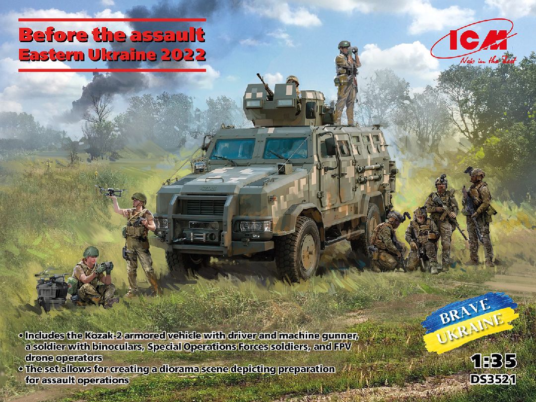 ICM 1/35 Before the assault. Eastern Ukraine 2022 – image 1